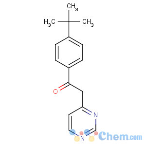 CAS No:849021-29-0 1-(4-tert-butylphenyl)-2-pyrimidin-4-ylethanone