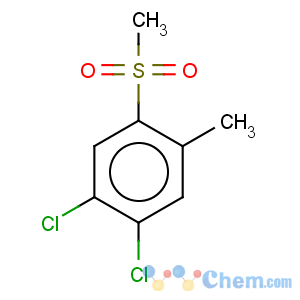 CAS No:849035-75-2 Benzene,1,2-dichloro-4-methyl-5-(methylsulfonyl)-