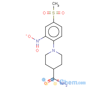 CAS No:849035-88-7 4-Piperidinecarboxamide,1-[4-(methylsulfonyl)-2-nitrophenyl]-