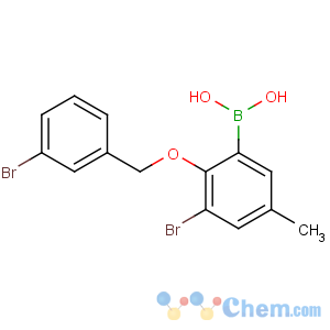 CAS No:849052-16-0 [3-bromo-2-[(3-bromophenyl)methoxy]-5-methylphenyl]boronic acid