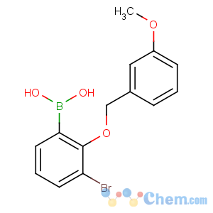 CAS No:849052-24-0 [3-bromo-2-[(3-methoxyphenyl)methoxy]phenyl]boronic acid