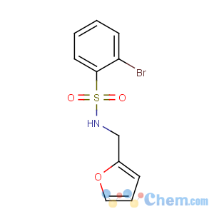CAS No:849056-66-2 2-bromo-N-(furan-2-ylmethyl)benzenesulfonamide