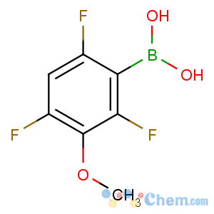 CAS No:849062-08-4 (2,4,6-trifluoro-3-methoxyphenyl)boronic acid