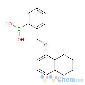 CAS No:849062-10-8 [2-(5,6,7,8-tetrahydronaphthalen-1-yloxymethyl)phenyl]boronic acid