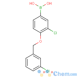 CAS No:849062-26-6 [3-chloro-4-[(3-chlorophenyl)methoxy]phenyl]boronic acid
