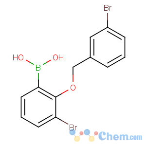CAS No:849062-27-7 [3-bromo-2-[(3-bromophenyl)methoxy]phenyl]boronic acid