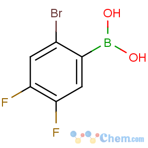 CAS No:849062-34-6 (2-bromo-4,5-difluorophenyl)boronic acid