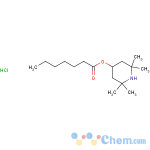 CAS No:849461-90-1 Heptanoic acid,2,2,6,6-tetramethyl-4-piperidinyl ester