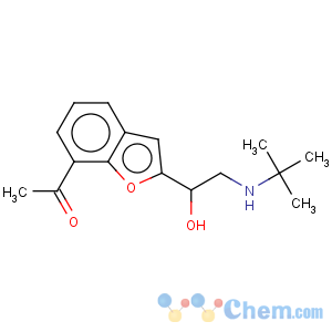 CAS No:84952-27-2 Ethanone,1-[2-[(1R)-2-[(1,1-dimethylethyl)amino]-1-hydroxyethyl]-7-benzofuranyl]-