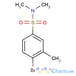 CAS No:849532-31-6 4-bromo-N,N,3-trimethylbenzenesulfonamide