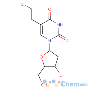 CAS No:84961-58-0 5-(2-chloroethyl)-1-[(2R,4S,<br />5R)-4-hydroxy-5-(hydroxymethyl)oxolan-2-yl]pyrimidine-2,4-dione
