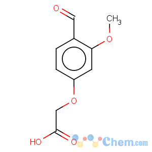CAS No:84969-24-4 Acetic acid,2-(4-formyl-3-methoxyphenoxy)-