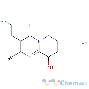CAS No:849727-63-5 3-(2-chloroethyl)-9-hydroxy-2-methyl-6,7,8,9-tetrahydropyrido[1,<br />2-a]pyrimidin-4-one