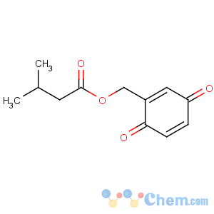 CAS No:849762-24-9 Butanoicacid, 3-methyl-, (3,6-dioxo-1,4-cyclohexadien-1-yl)methyl ester