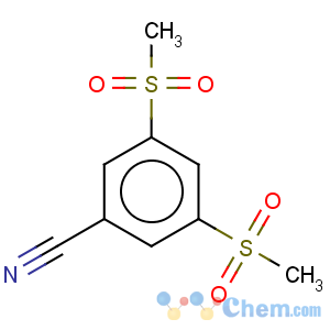 CAS No:849924-84-1 Benzonitrile,3,5-bis(methylsulfonyl)-