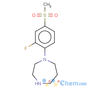 CAS No:849924-88-5 1H-1,4-Diazepine,1-[2-fluoro-4-(methylsulfonyl)phenyl]hexahydro-