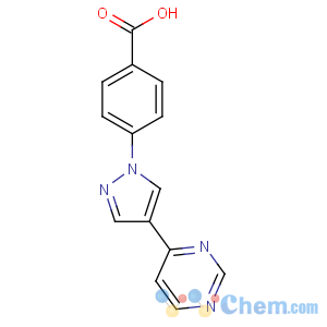 CAS No:849924-98-7 4-(4-pyrimidin-4-ylpyrazol-1-yl)benzoic acid