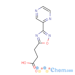 CAS No:849925-05-9 3-(3-pyrazin-2-yl-1,2,4-oxadiazol-5-yl)propanoic acid