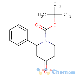 CAS No:849928-30-9 tert-butyl 4-oxo-2-phenylpiperidine-1-carboxylate