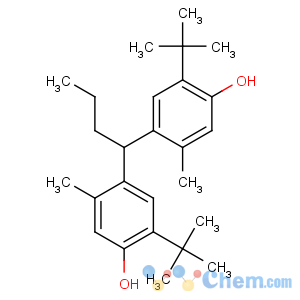 CAS No:85-60-9 2-tert-butyl-4-[1-(5-tert-butyl-4-hydroxy-2-methylphenyl)butyl]-5-<br />methylphenol