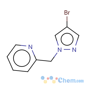 CAS No:850349-20-1 Pyridine,2-[(4-bromo-1H-pyrazol-1-yl)methyl]-