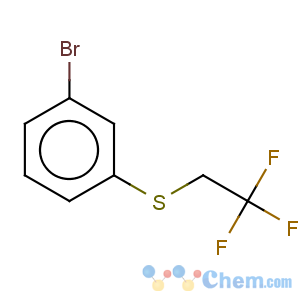 CAS No:850349-30-3 Benzene,1-bromo-3-[(2,2,2-trifluoroethyl)thio]-