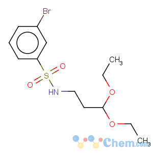 CAS No:850349-38-1 Benzenesulfonamide,3-bromo-N-(3,3-diethoxypropyl)-