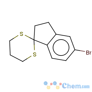 CAS No:850349-58-5 Spiro[1,3-dithiane-2,1'-[1H]indene],5'-bromo-2',3'-dihydro-