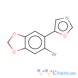 CAS No:850349-74-5 Oxazole,5-(6-bromo-1,3-benzodioxol-5-yl)-