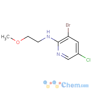 CAS No:850349-94-9 3-bromo-5-chloro-N-(2-methoxyethyl)pyridin-2-amine
