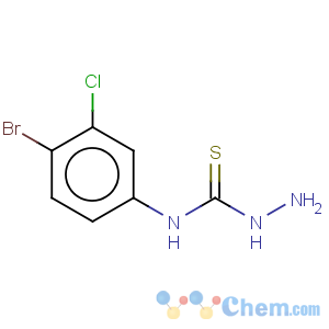 CAS No:850349-98-3 Hydrazinecarbothioamide,N-(4-bromo-3-chlorophenyl)-
