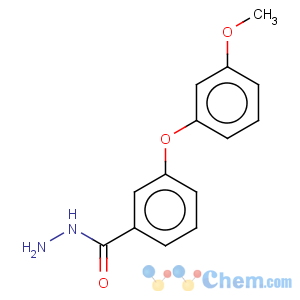 CAS No:850350-02-6 Benzoic acid,3-(3-methoxyphenoxy)-, hydrazide