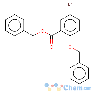 CAS No:850350-09-3 Benzoic acid,5-bromo-2-(phenylmethoxy)-, phenylmethyl ester