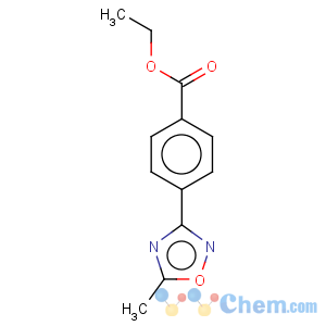 CAS No:850375-01-8 Benzoic acid,4-(5-methyl-1,2,4-oxadiazol-3-yl)-, ethyl ester