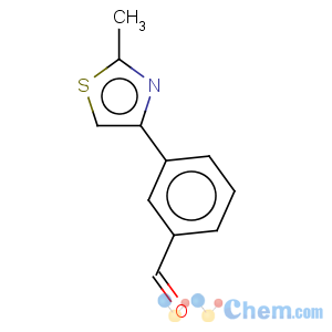 CAS No:850375-05-2 Benzaldehyde,3-(2-methyl-4-thiazolyl)-