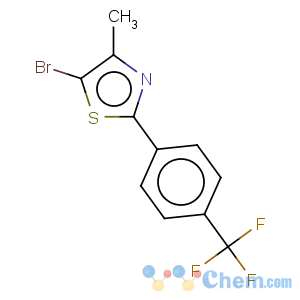 CAS No:850375-27-8 Thiazole,5-bromo-4-methyl-2-[4-(trifluoromethyl)phenyl]-