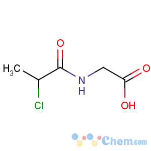 CAS No:85038-45-5 2-(2-chloropropanoylamino)acetic acid