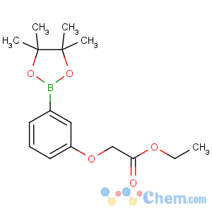 CAS No:850411-07-3 ethyl 2-[3-(4,4,5,5-tetramethyl-1,3,2-dioxaborolan-2-yl)phenoxy]acetate