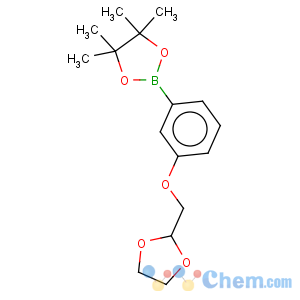 CAS No:850411-08-4 1,3,2-Dioxaborolane,2-[3-(1,3-dioxolan-2-ylmethoxy)phenyl]-4,4,5,5-tetramethyl-