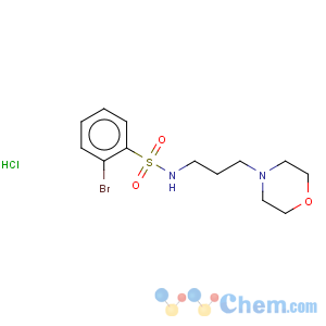 CAS No:850411-20-0 Benzenesulfonamide,2-bromo-N-[3-(4-morpholinyl)propyl]-, hydrochloride (1:1)