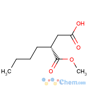 CAS No:850411-21-1 Butanedioic acid,2-butyl-, 1-methyl ester, (2R)-