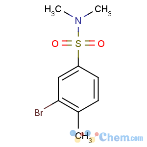 CAS No:850429-72-0 3-bromo-N,N,4-trimethylbenzenesulfonamide