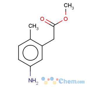 CAS No:850449-93-3 Benzeneacetic acid, 5-amino-2-methyl-, methyl ester