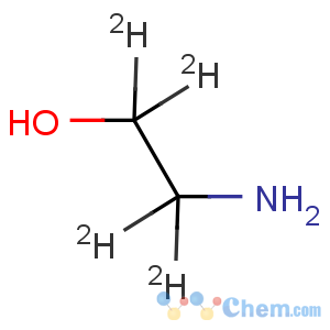 CAS No:85047-08-1 Ethan-1,1,2,2-d4-ol,2-amino- (9CI)