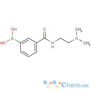 CAS No:850567-31-6 [3-[2-(dimethylamino)ethylcarbamoyl]phenyl]boronic acid