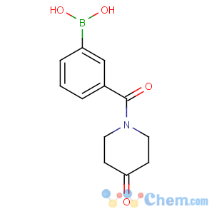 CAS No:850567-32-7 [3-(4-oxopiperidine-1-carbonyl)phenyl]boronic acid