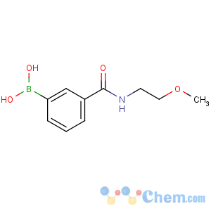 CAS No:850567-33-8 [3-(2-methoxyethylcarbamoyl)phenyl]boronic acid