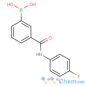 CAS No:850567-35-0 [3-[(4-fluorophenyl)carbamoyl]phenyl]boronic acid