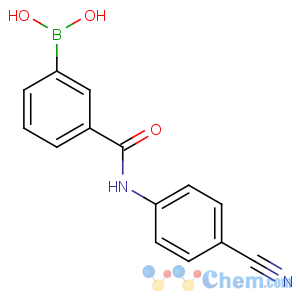 CAS No:850567-36-1 [3-[(4-cyanophenyl)carbamoyl]phenyl]boronic acid