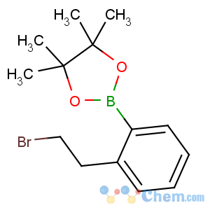 CAS No:850567-53-2 2-[2-(2-bromoethyl)phenyl]-4,4,5,5-tetramethyl-1,3,2-dioxaborolane